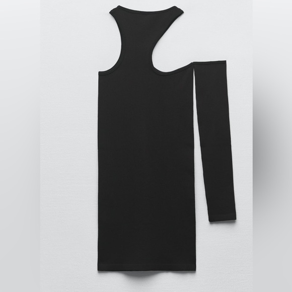 Zara Black Cut-Out Dress - Picture 5 of 5